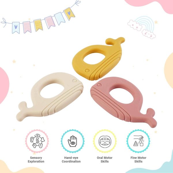 Whale Tots Teething Set