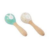 Forest Friends Rattle Set: wooden rattle