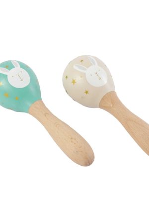 Forest Friends Wooden Rattle Toy Set