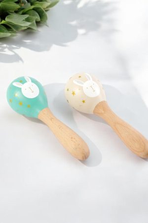 Forest Friends Wooden Rattle Toy Set