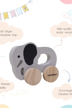 ELEPHANT Wooden Toy Uses