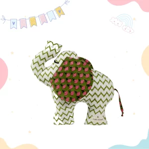 Elephant Soft Toy White