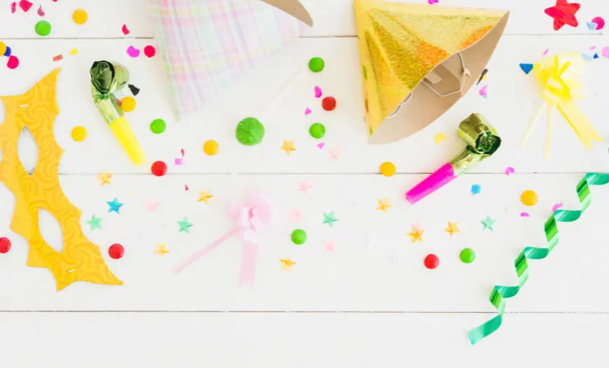 Homemade Birthday Decoration Ideas For Kids: Different DIY tools and items