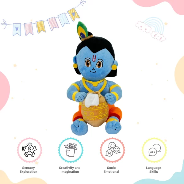 Krishna Soft Toy benefits