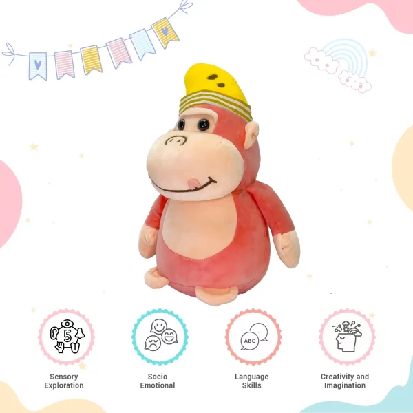 monkey soft toy benefits