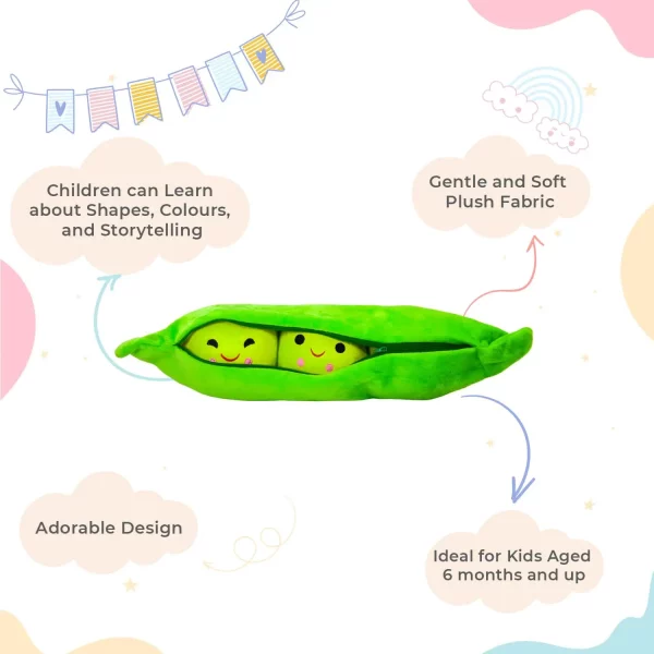 Peas in Pod Soft Toys for Babies uses