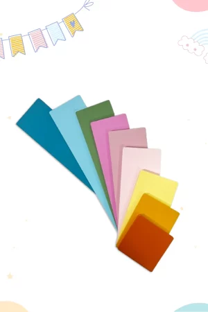Rainbow Wooden Stacking Toys Tiles