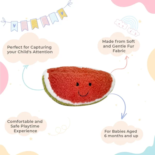 Watermelon Soft Toys for Babies Uses