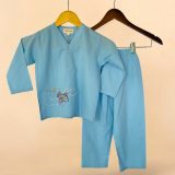 Blue Kurta Pajama for Kids