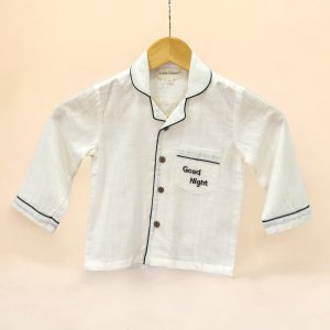 White Baby Night Suit