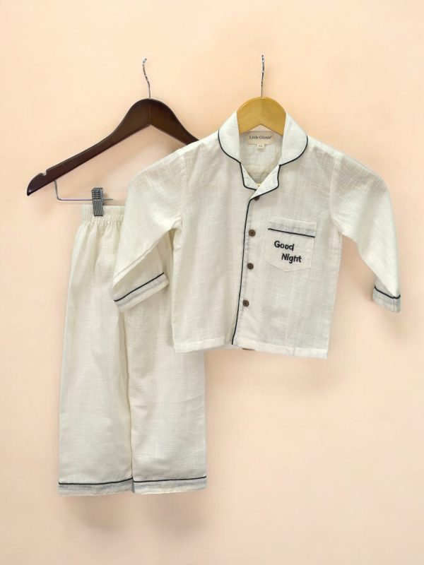 White Baby Night Suit