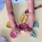 Pastel Colors Play Dough for Kids