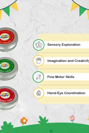 Spring Garden Soft Clay Play Dough for Kids Benefits