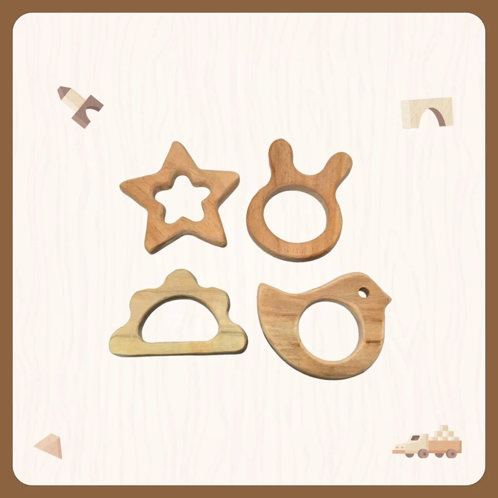 neem wood teether