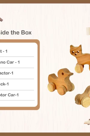 wheel toy inside the box