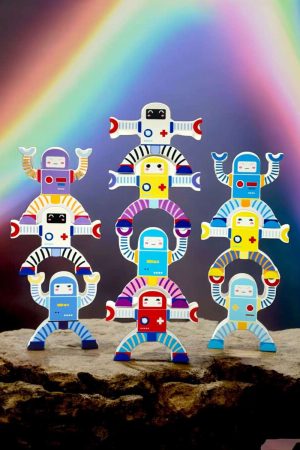 Balancing Robo Wooden Toy Set