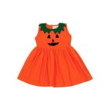 Halloween Orange Baby Frock