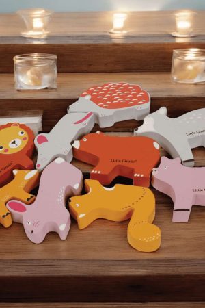 Jungle Wooden Stacking Toys