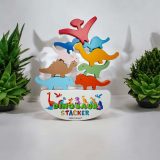 Dinosaur Wooden Stacking Toys