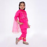 Pink Jacket Suit Set