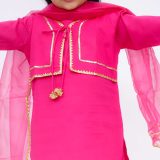 Pink Jacket Suit Set