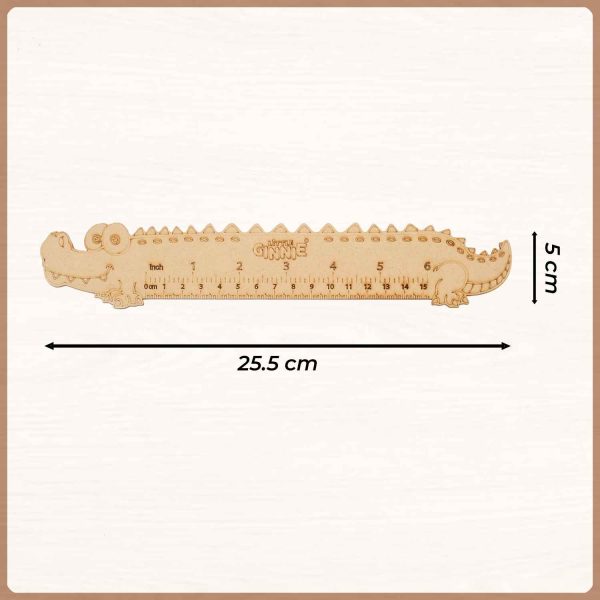 Alligator measuring scale