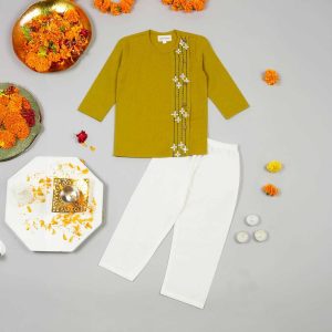 Mustard Kurta Pajama