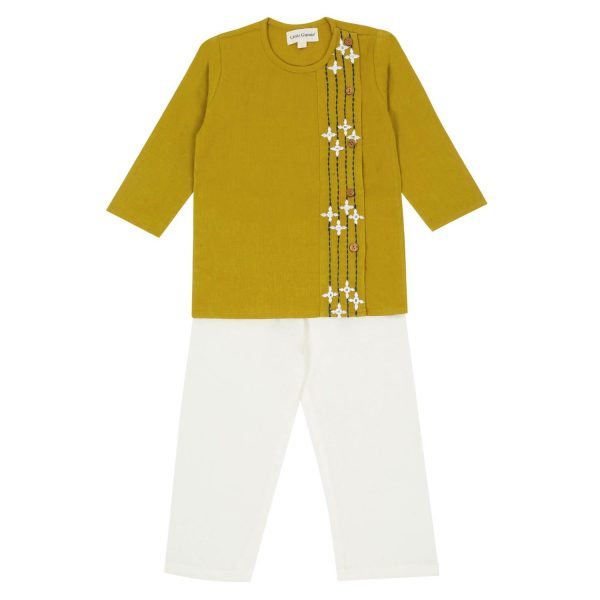 Mustard Kurta Pajama