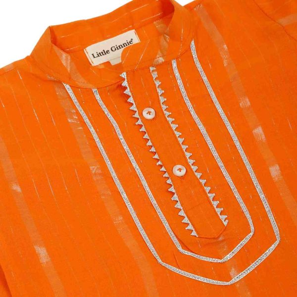 Orange Kurta Pajama