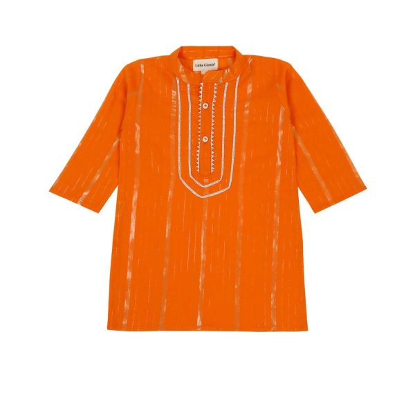 Orange Kurta Pajama