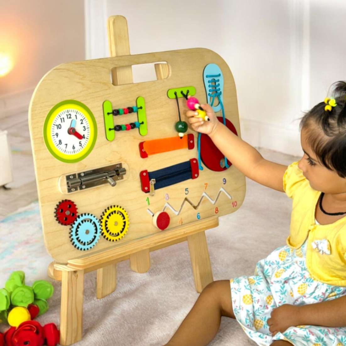 Buy Busy Board Online At Best Price Best Montessori Board