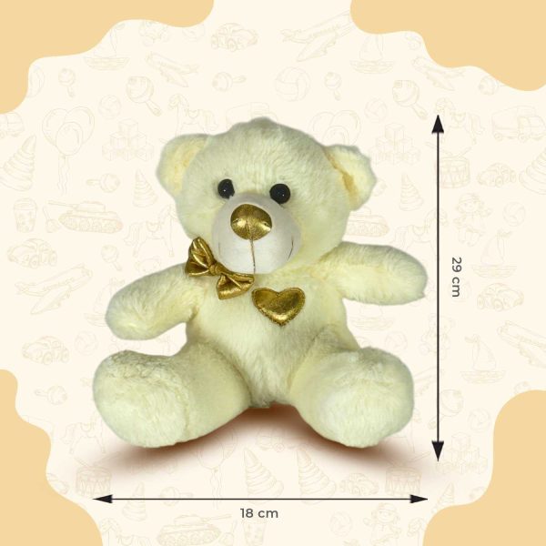 Cream Teddy Bear For Kids