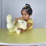 Cream Teddy Bear For Kids