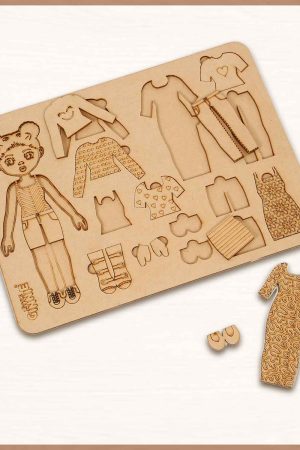Dress Up Puzzle for girls