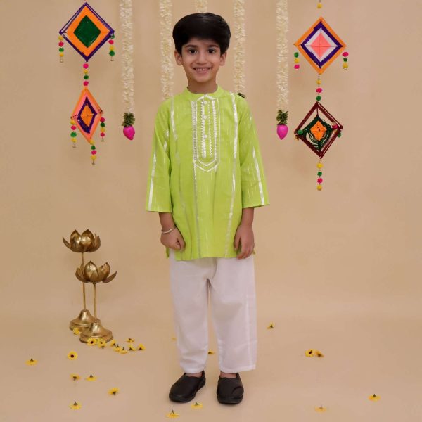 Green Kurta Pajama