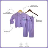 Purple Cat Baby Night Suit