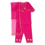 Pink Jacket Suit Set