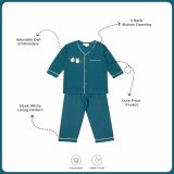 Navy Blue Baby Night Suit