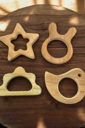 Neem Wood Teether Set