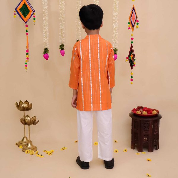 Orange Kurta Pajama