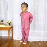 Pink Panda Baby Night Suit