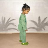 Green Unisex Crab Baby Night Suit