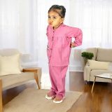 Pink Panda Baby Night Suit