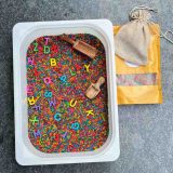 Rainbow Rice Sensory Toys