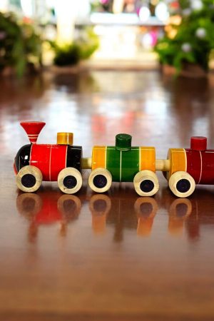 Wooden Train Toy