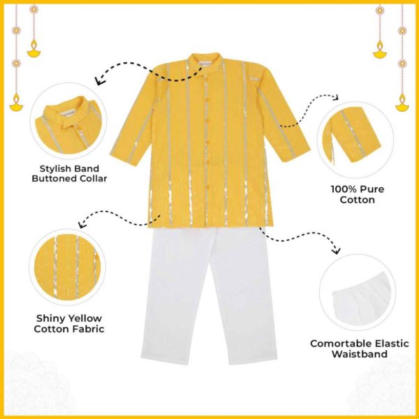 Yellow Kurta Pajama