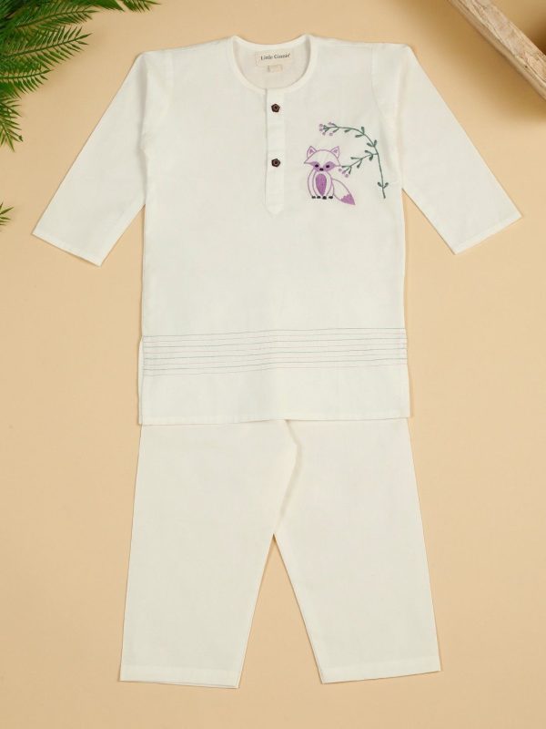 Fox Kurta Pajama for Kids