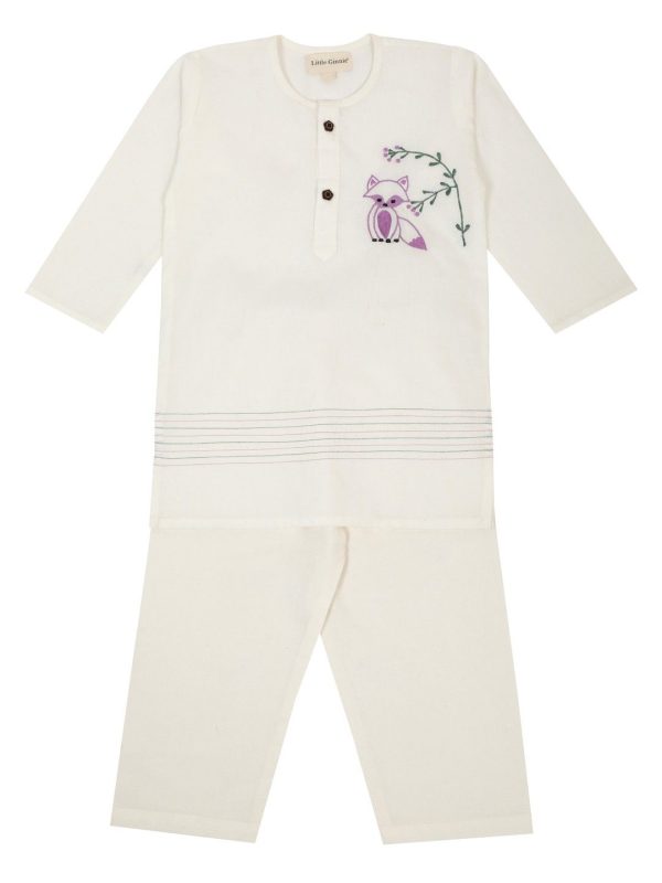 Fox Kurta Pajama for Kids