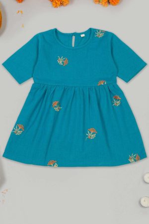 green colour dress for girl