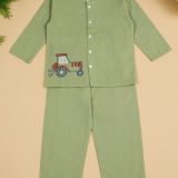 Green Kurta Pajama for Kids